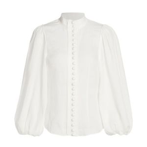 Zimmermann Brightside Linen Blouse